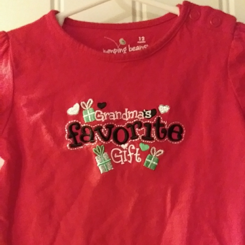 New Jumping Beans Grandma's favorite gift onesie